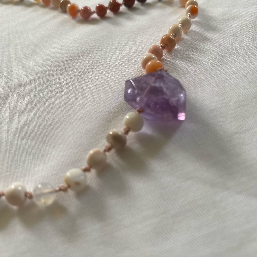 Amethyst Stone Pendant 💜